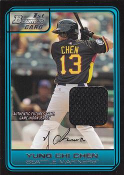 2006 Bowman Draft Picks & Prospects - Futures Game Prospects Relics #FG30 Yung-Chi Chen Front