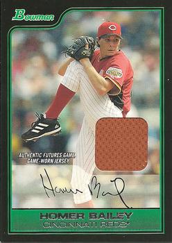 2006 Bowman Draft Picks & Prospects - Futures Game Prospects Relics #FG37 Homer Bailey Front