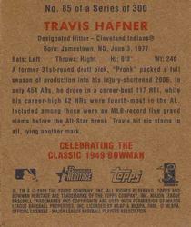 2006 Bowman Heritage - Mini #85 Travis Hafner Back