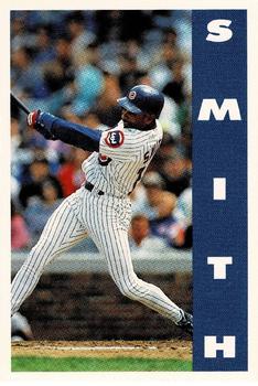 1993 Marathon Chicago Cubs #NNO Dwight Smith Front