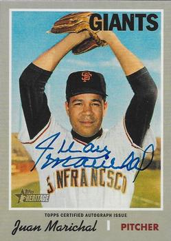 2019 Topps Heritage - Real One High Number Autographs #ROA-JMA Juan Marichal Front
