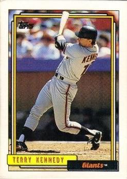 1992 Topps #253 Terry Kennedy Front