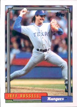 1992 Topps #257 Jeff Russell Front