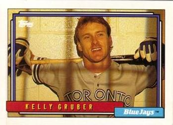 1992 Topps #298 Kelly Gruber Front