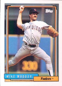 1992 Topps #438 Mike Maddux Front