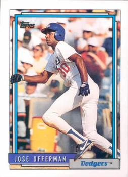 1992 Topps #493 Jose Offerman Front