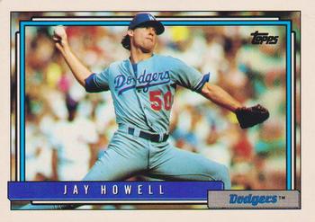 1992 Topps #205 Jay Howell Front