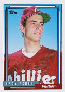 1992 Topps #497 Andy Ashby Front