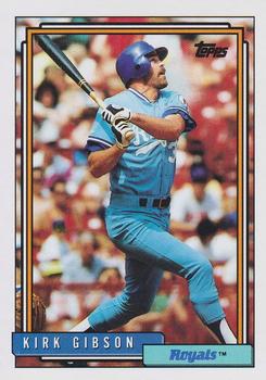 1992 Topps #720 Kirk Gibson Front