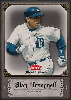 2006 Fleer Greats of the Game - Pewter #2 Alan Trammell Front