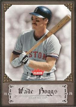 2006 Fleer Greats of the Game - Pewter #95 Wade Boggs Front