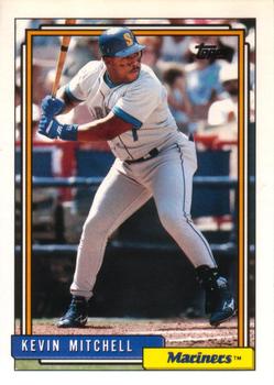 1992 Topps Traded #74T Kevin Mitchell Front