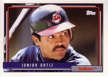 1992 Topps Traded #84T Junior Ortiz Front