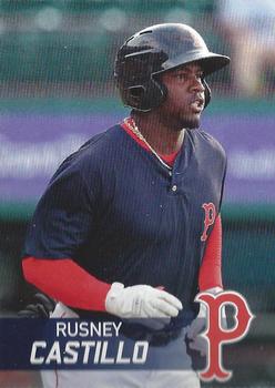 2019 Pawtucket Red Sox #NNO Rusney Castillo Front