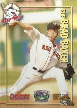 2006 Dunkin' Donuts NESN Pawtucket Red Sox #NNO Brad Baker Front