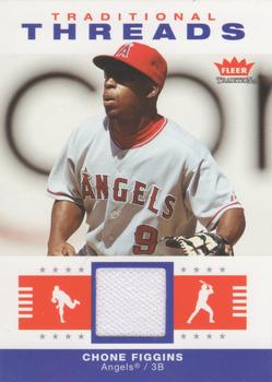 2006 Fleer Tradition - Traditional Threads #TT-CF Chone Figgins Front