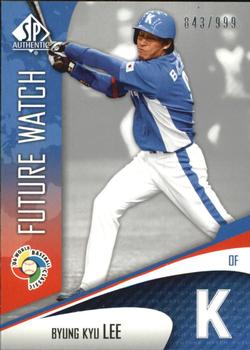 2006 SP Authentic - World Baseball Classic Future Watch #WBC-63 Byung Kyu Lee Front