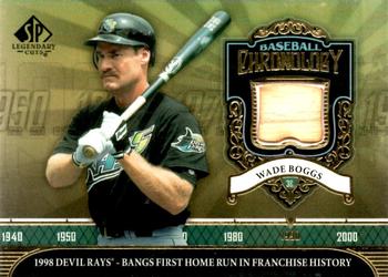 2006 SP Legendary Cuts - Baseball Chronology Materials #BC-WB2 Wade Boggs Front