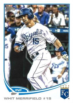 2017 KCP&L Kansas City Royals Cops are Topps #NNO Whit Merrifield Front