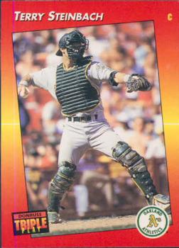1992 Triple Play #10 Terry Steinbach Front