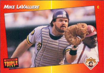 1992 Triple Play #232 Mike LaValliere Front