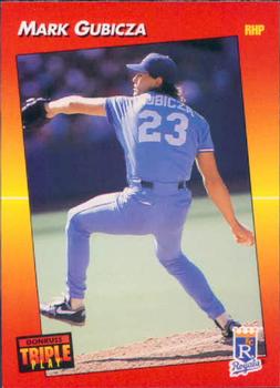 1992 Triple Play #233 Mark Gubicza Front