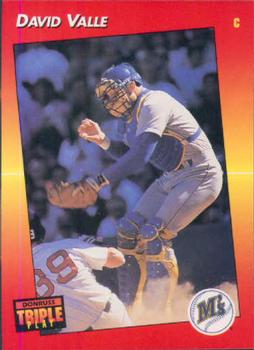 1992 Triple Play #5 Dave Valle Front