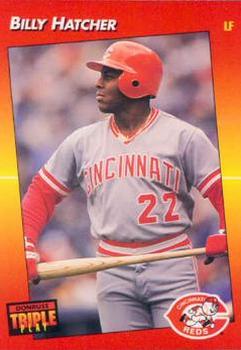 1992 Triple Play #222 Billy Hatcher Front