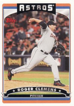 2006 Topps - Box Bottoms #151 Roger Clemens Front