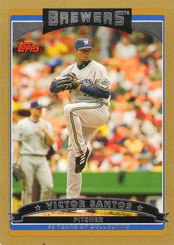 2006 Topps - Gold #17 Victor Santos Front
