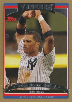 2006 Topps - Gold #142 Robinson Cano Front