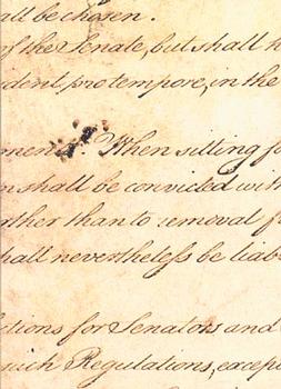 2006 Topps - United States Constitution #SC-AH Alexander Hamilton Back