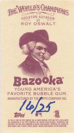 2006 Topps Allen & Ginter - Mini Bazooka #37 Roy Oswalt Back