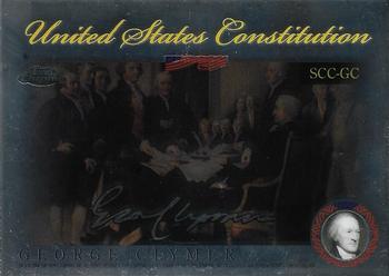 2006 Topps Chrome - United States Constitution #SCC-GC George Clymer Front