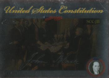 2006 Topps Chrome - United States Constitution #SCC-JB John Blair Front