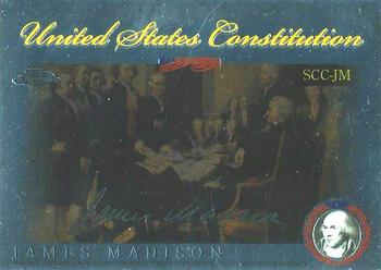 2006 Topps Chrome - United States Constitution #SCC-JM James Madison Front