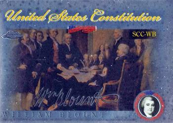 2006 Topps Chrome - United States Constitution #SCC-WB William Blount Front