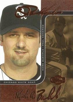 2006 Topps Co-Signers - Changing Faces Gold #DUO-B 3 Paul Konerko / Mark Buehrle Front