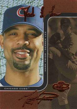 2006 Topps Co-Signers - Changing Faces Gold #DUO-C 9 Derrek Lee / Mark Prior Front