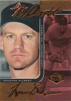 2006 Topps Co-Signers - Changing Faces Red #DUO-B 37 Roy Oswalt / Lance Berkman Front