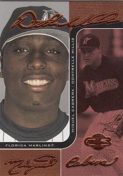 2006 Topps Co-Signers - Changing Faces Red #DUO-A 74 Dontrelle Willis / Miguel Cabrera Front