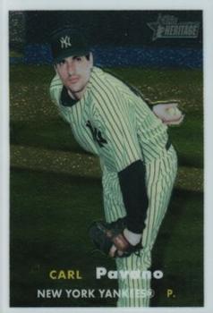 2006 Topps Heritage - Chrome #17 Carl Pavano Front