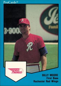 1989 ProCards Triple A #1647 Billy Moore Front