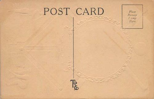 1908-09 Rose Company Postcards (PC760) #NNO Otis Clymer Back