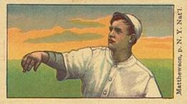 1911-16 People's Tobacco Mino (T216) #NNO Christy Mathewson Front