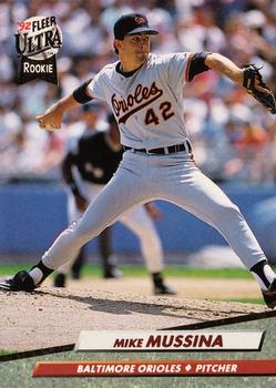 1992 Ultra #9 Mike Mussina Front