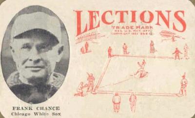 1923 Lections #NNO Frank Chance Front