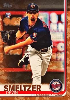 2019 Topps Update - Memorial Day Camo #US130 Devin Smeltzer Front