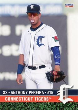 2016 Choice Connecticut Tigers #26 Anthony Pereira Front