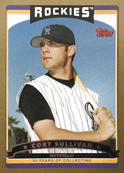 2006 Topps Updates & Highlights - Gold #UH62 Cory Sullivan Front